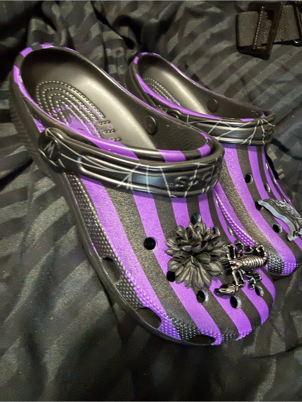 Crocs Wednesday Nevermore Academy Classic Clog Complete With Box